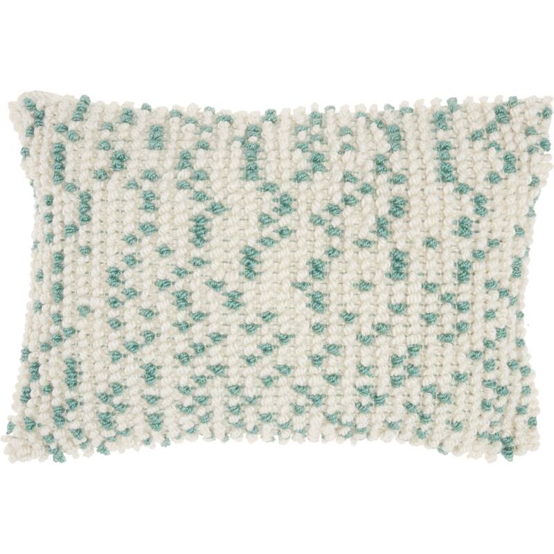 Cartier Outdoor Pillows Loop Dots Throw Pillow by Havenside Home