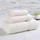 preview thumbnail 109 of 140, Superior Heritage Egyptian Cotton Absorbent 3-Piece Towel Set Ivory