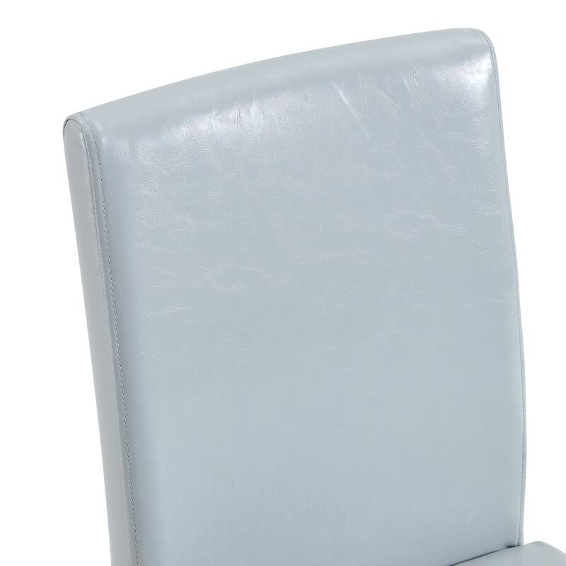 Set Of 2 PU Dining Chairs - Simple, Versatile & Comfortably Paired