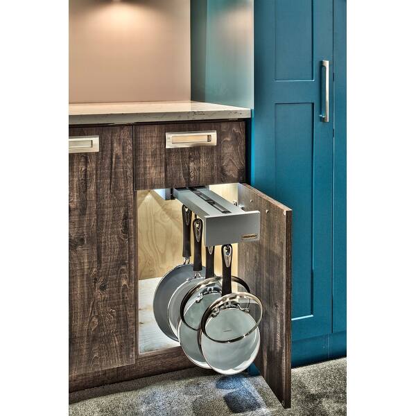 Shop Rev A Shelf Gld W14 B 5 Glideware 5 Hook Base Cabinet Pull