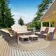 Option Cream-Brown Rattan