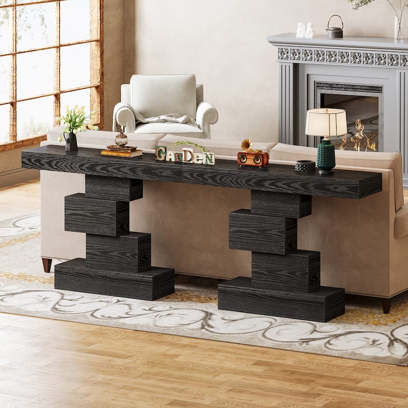 42.5 Inch Modern Narrow Console Sofa Table for Living Room - 11.8"D x 42.5"W x 31.5"H