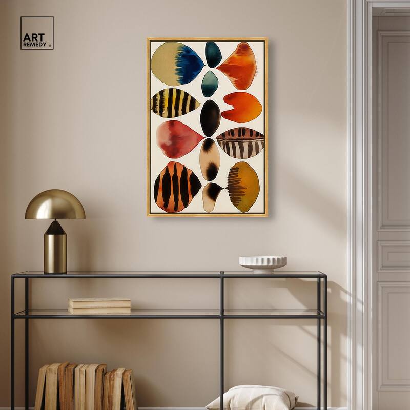 Assembled Pieces II Canvas by Art Remedy