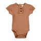 preview thumbnail 3 of 3, Toddler Girls 3 Piece Breezy Daisy Bodysuit, Pants and Headband Set, Peach