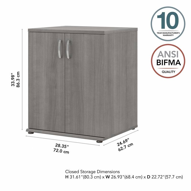 Universal Garage Storage Cabinet with Doors by Bush Business Furniture