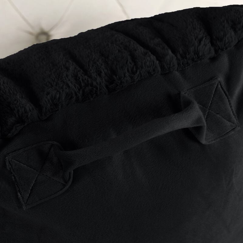 Home Soft Things FoxFauxFur Bedrest
