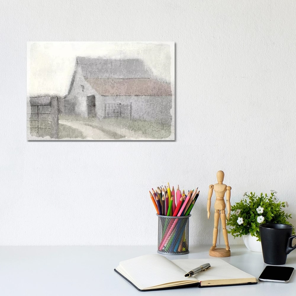 iCanvas "To the Barn" by Kimberly Allen Canvas Print