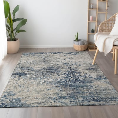 Premium Washable Super Soft Abstract Ombre Mayfield Rug