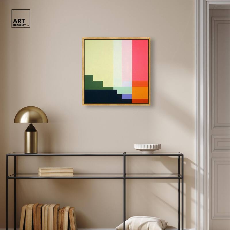 Rectilinear Rhapsody III Canvas by Art Remedy