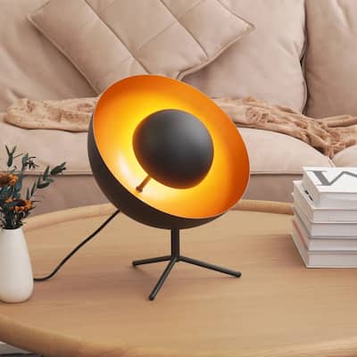 Mid Century Satellite Radar Table Lamp