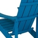preview thumbnail 105 of 126, All-weather Poly Resin Wood Outdoor Adirondack Chair (Set of 4)