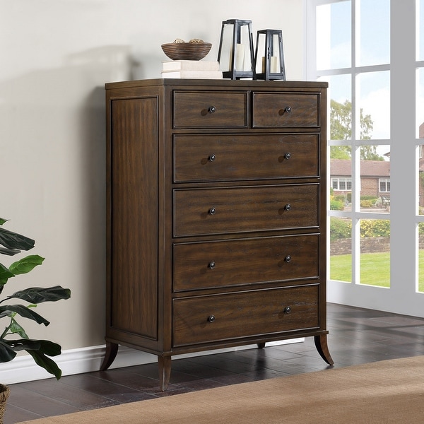 Safavieh Couture Tobias 6Drawer Tall Dresser Overstock 33302583