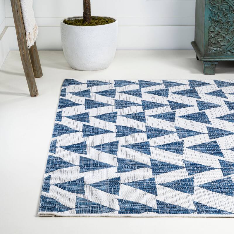 JONATHAN Y Marokko Modern Tribal Geometric Indoor/Outdoor Area Rug