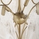 preview thumbnail 9 of 9, Uttermost Valencia 6 Light Glass Panel Pendant - 19"W x 19"D x 31"H