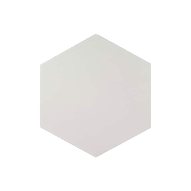 Cruz Bay Studio MKT61129 Honeycomb - 9" x 10" Geometric Floor and Wall - Gray Matte