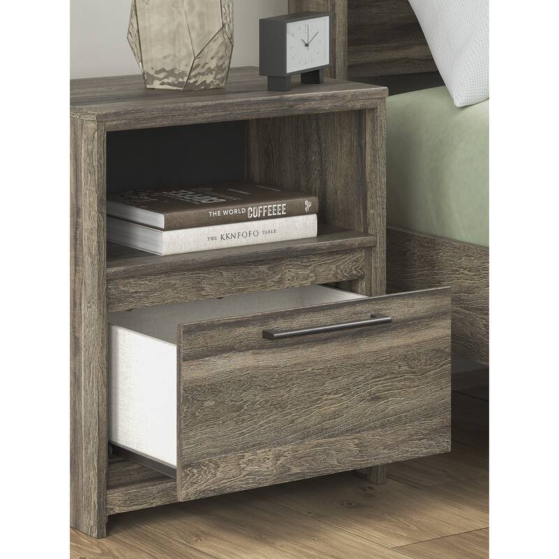 Signature Design by Ashley Jusika Brown Nightstand