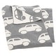preview thumbnail 2 of 0, SAFAVIEH Baby Collection Herbie Throw - Grey / White - 32" x 40" - 32" x 40"