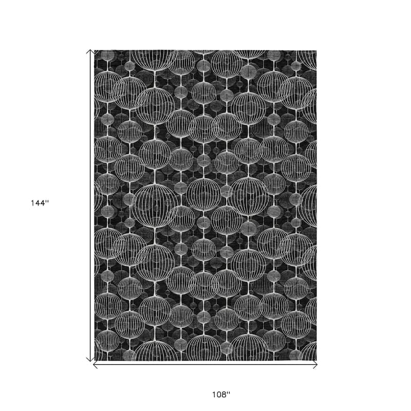 HomeRoots Geometric Transitional Rectangle Outdoor Rug