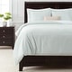 preview thumbnail 18 of 48, Chanasya Solid Color Ultra Soft Duvet Cover Set Full - Queen - Mint
