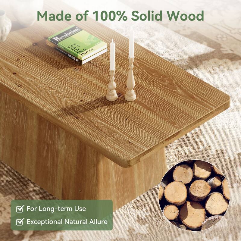 Solid Wood Center Table