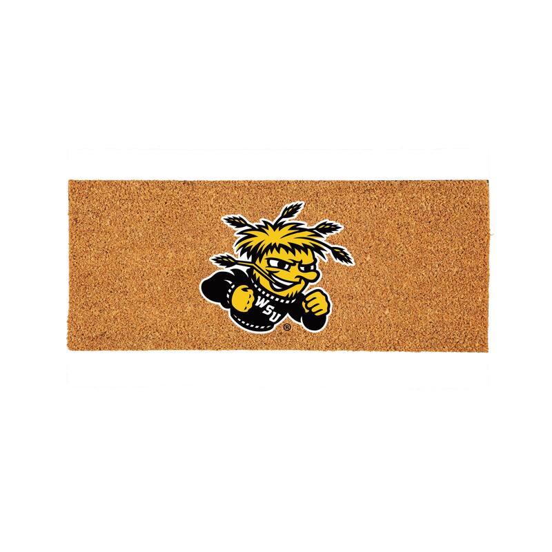 Wichita State University Full Color Indoor/Outdoor Coir Mat