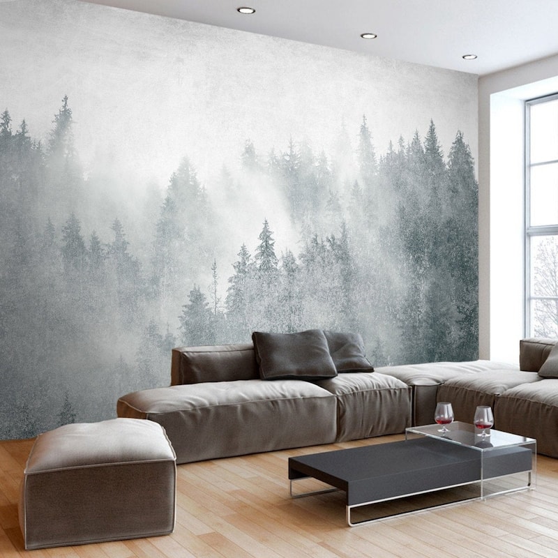 GK Wall Design Pink Sakura Floral Cherry Blossom Wallpaper