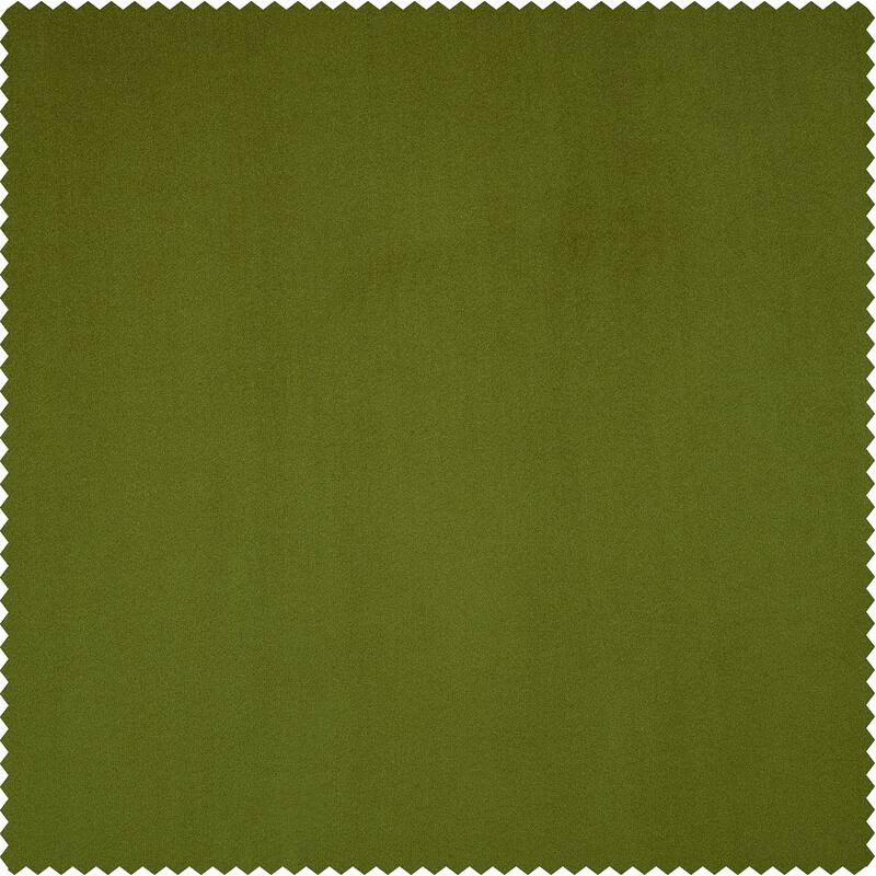 Exclusive Fabrics Heritage Plush Velvet Room Darkening Curtains (1 Panel) Luxury Velvet Curtains for Bedroom & Living Room.