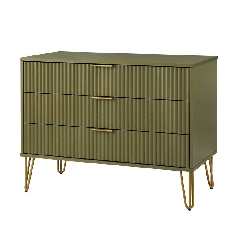 Manhattan Comfort 2-Piece Dumbo Modern Multi Drawer Dresser Set