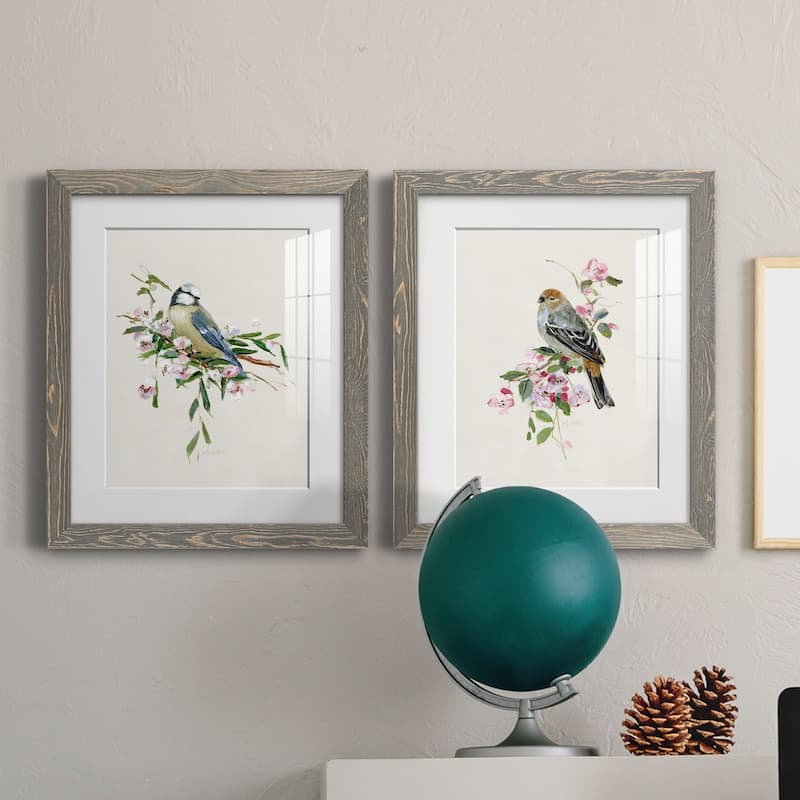 Spring Song Blue Bird-Premium Framed Print - Ready to Hang