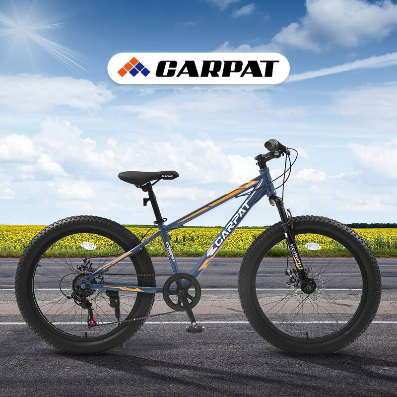 Adult Youth Bike Gray Mountain Trail Bike Urban Commuter City Bicycle