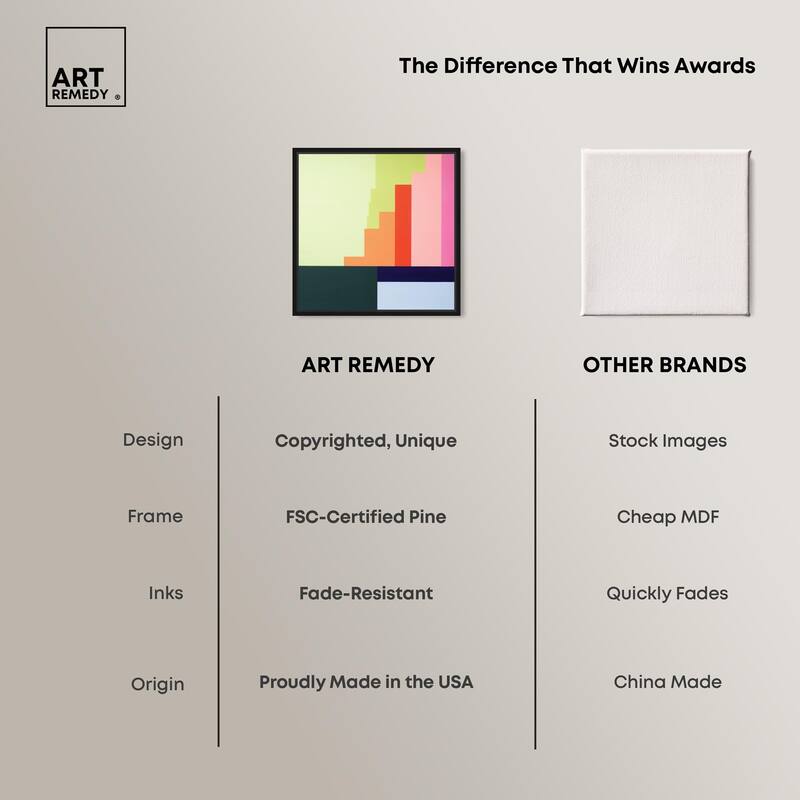 Rectilinear Rhapsody I Canvas by Art Remedy