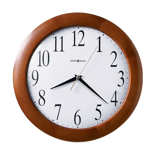 Howard Miller Corporate Classic, Modern, Transitional Wall Clock with Large Numbers, Reloj De Pared