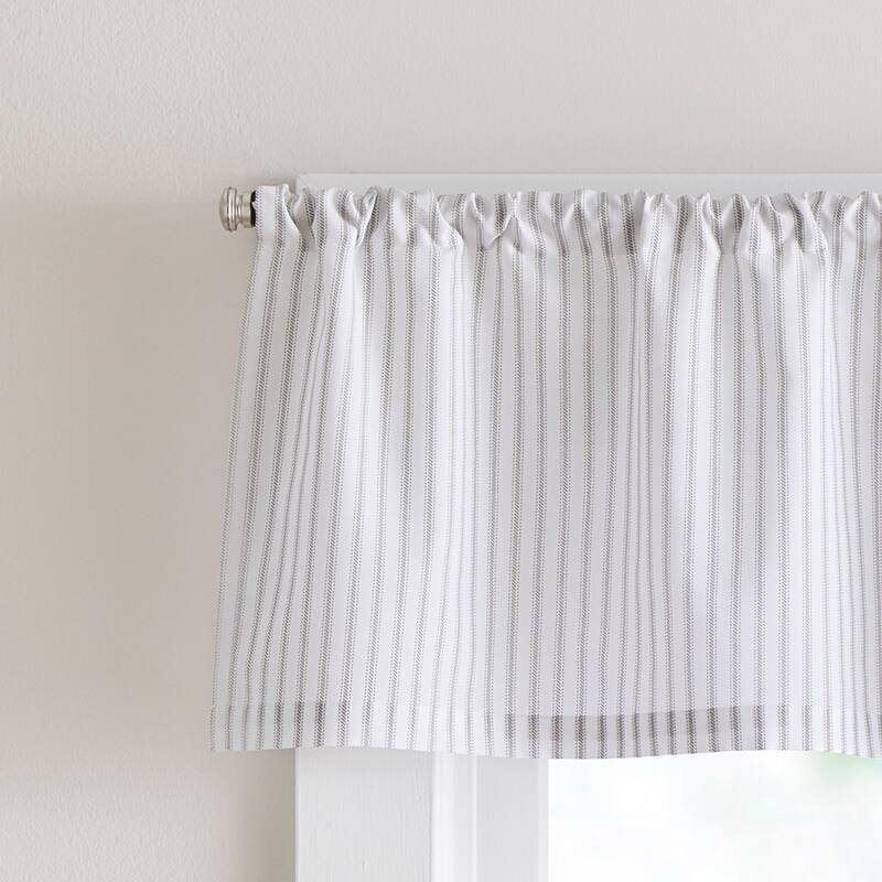 Curtainworks James 3-piece Valance & Tier Pair Set