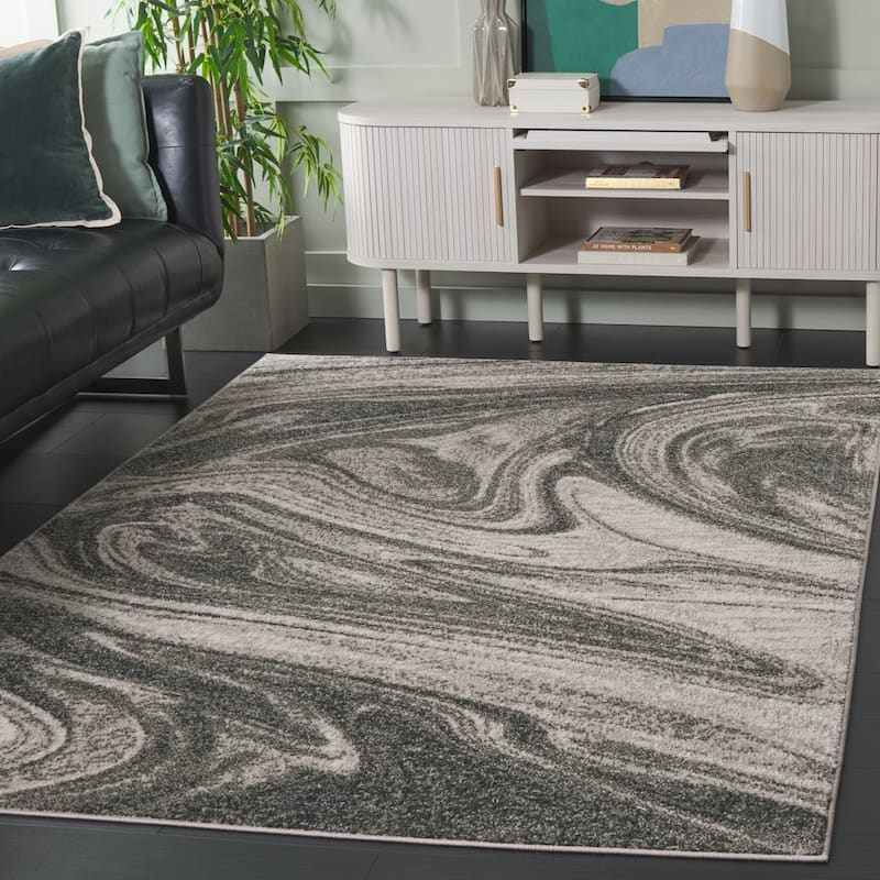 SAFAVIEH Adirondack Aytul Modern Abstract Rug - 9' x 12' - Ivory/Green