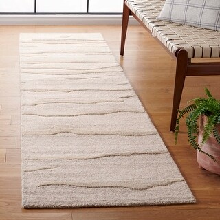 SAFAVIEH Handmade Abstract Janet Modern Wool Rug