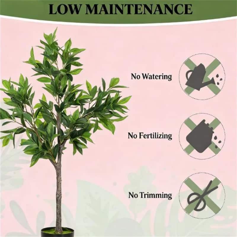 Potted Plant, Fake Plant, Artificial Tree, used For home decoration, Green