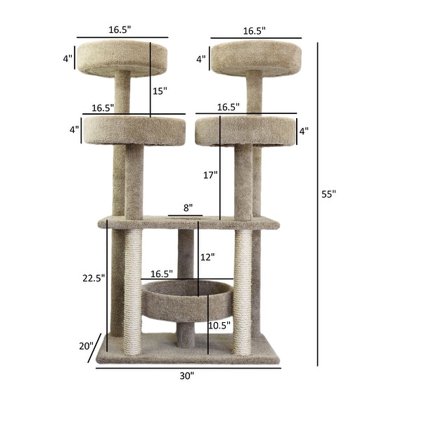 Prestige cat trees shop for large cats