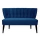 preview thumbnail 11 of 55, Becca Channel Tufted Settee by Jennifer Taylor Home
