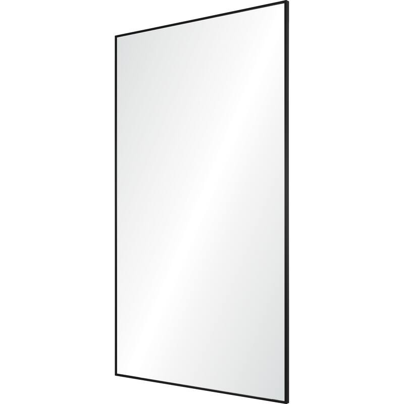 Renwil Keene Framed Matte Black Mirror - Large