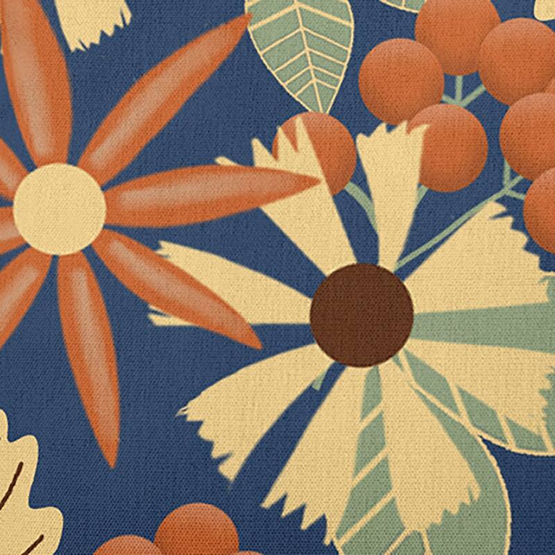 Fall Floral Indoor/Outdoor Throw Pillow