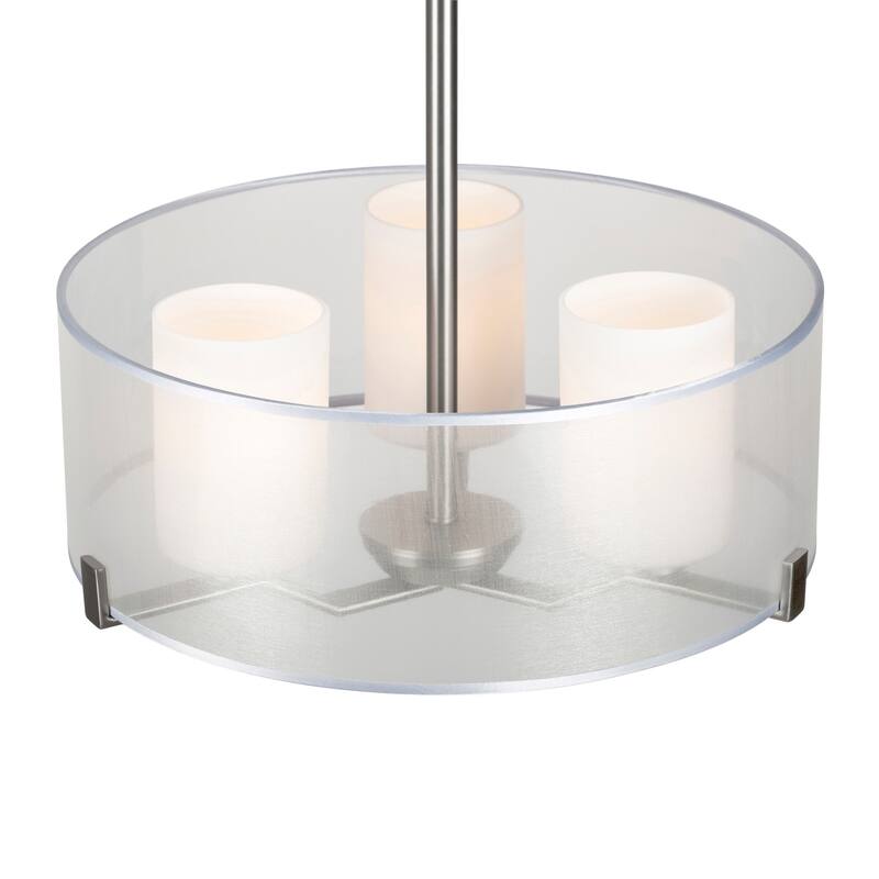 Forte Lighting 2731-03 Shaw 3 Light 18" Wide Pendant