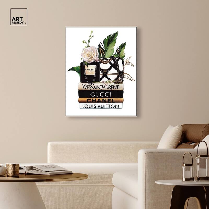 Luxury Stack Details Canvas by Art Remedy