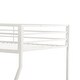 preview thumbnail 14 of 21, Furniture of America Jackson Modern Metal Twin over Full Low Profile Bunk Bed with Reversible Ladder