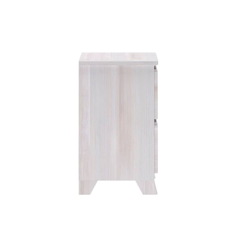 Max and Lily Farmhouse Nightstand with 2 Drawers