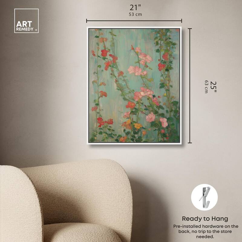 String of Colors II Canvas by Art Remedy