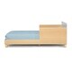 preview thumbnail 14 of 12, Wood Toddler Bed with Reversible Headboard