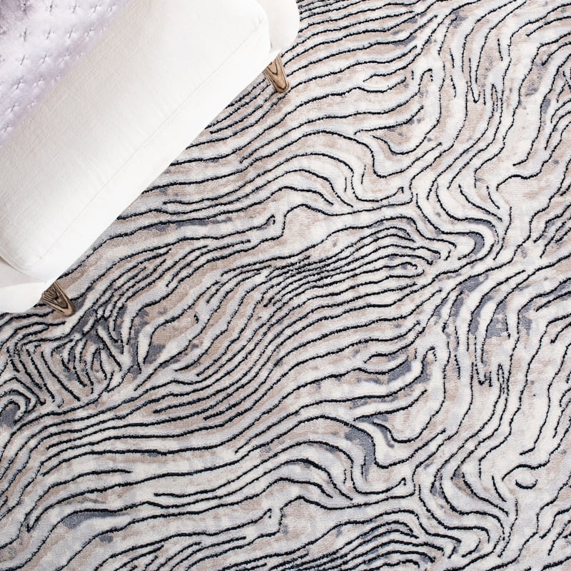 SAFAVIEH Lagoon Lynnette Modern Abstract Rug