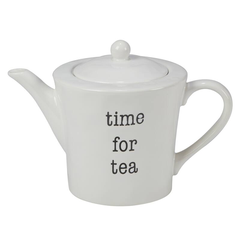 Certified International Just Words 32 oz. Teapot