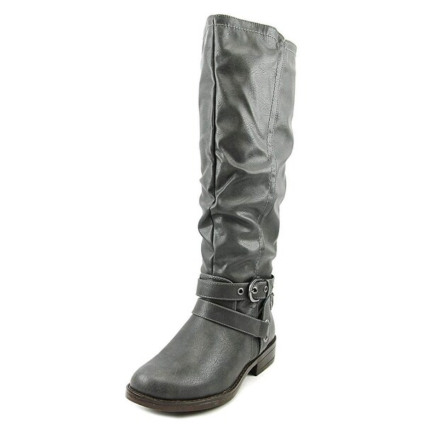 XOXO Womens Martin Closed Toe Knee High Riding Boots