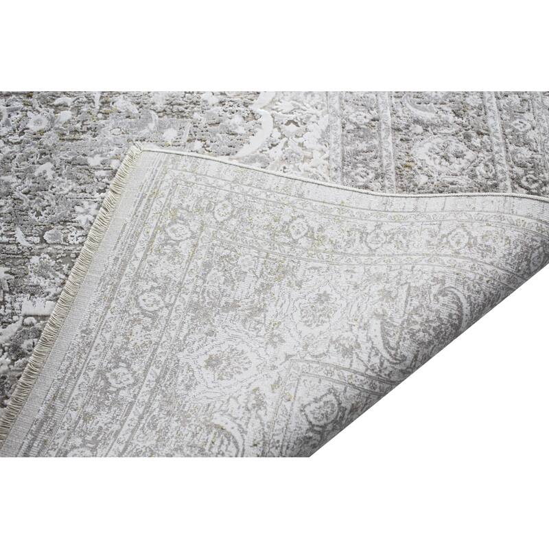 Bashian Graycen Cream Contemporary Area Rug